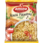 Zupa Nudle Rosół z Kury Pikantny 60g Amino