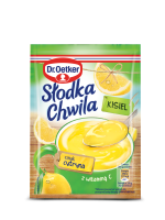 Slodka Chwila Gelee mit Zitronengeschmack Dr Oetker  30g