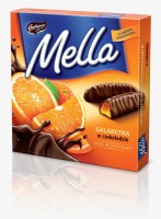 Gelee Orange in Schokolade190g Mella Goplana