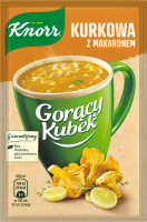 Zupa Gorący Kubek Kurkowa z Makaronem 13g Knorr