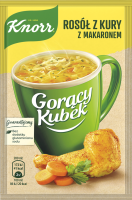 Zupa Gorący Kubek Rosół z Kury z Makaronem 12g Knorr