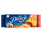 Biskuitplaetzen mit Morellen Fuellung 147g Delicje