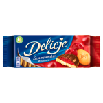 Biskuitplaetzen mit Kirschen Fuellung 147g Delicje