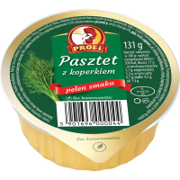 Pasztet Wielkopolski z Drobiem i Koperkiem 131g Profi