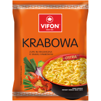 Zupa Błyskawiczna Krabowa Ostra 70g Vifon