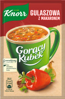 Zupa Gorący Kubek Gulaszowa z Makaronem 16g Knorr