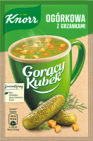 Zupa Gorący Kubek Ogórkowa z Grzankami 13g Knorr