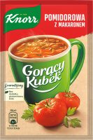 Zupa Gorący Kubek Pomidorowa z Makaronem 19g Knorr