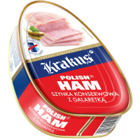 Szynka Konserwowa Wieprzowa Polish Ham Krakus 455g Animex