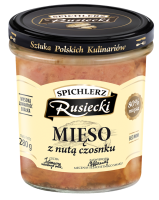 Mięso z Czosnkiem Rusiecki 280g Pamapol