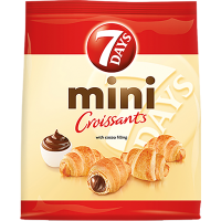 Rogalik 7 Days Mini z Nadzieniem Kakaowym 185g