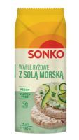 Reiswaffeln mit Meersalz 130g Sonko