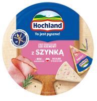 Serek Topiony Kremowy z Szynka Krążek 180g Hochland
