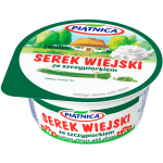 Serek Wiejski ze Szczypiorkiem 150g OSM Piątnica