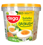 Sałatka Jarzynowa z Jajkiem 500g Dega