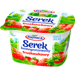 Serek Homogenizowany Truskawkowy 150g Piątnica