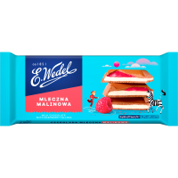 Czekolada Mleczna Malinowa 100g Wedel
