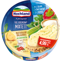 Ser Topiony MIxtett Krążek 180g Hochland