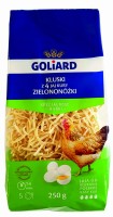 Makaron Kluski z Jaj Kury Zielononóżki 250g Goliard