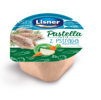 Pasta Pastella z Pstrąga Wędzonego z Warzywami 80g Lisner