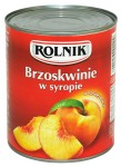 Brzoskwinie 850ml Rolnik
