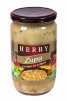 Zupa Grochowa z Wędzonką 680g Herby