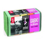 Gąbka do Zmywania 5szt. Anna Zaradna Stella Pack