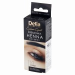 Henna in Creme für Augenbrauen Schwarz 1.0 15ml Delia