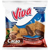Knusperkissen mit Kakao Fullung 200g Viva
