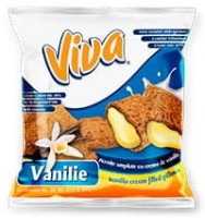Knusperkissen mit Vanille Fullung 200g Viva