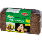 Chleb Mestemacher Razowy Pełnoziarnisty 500g Benus