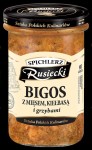 Bigos z Mięsem Kiełbasą i Grzybami Rusiecki 470g Pamapol
