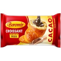 Rogalik Czekoladowo-Orzechowy - Croissant Creama Ciocolata Cu Alun 60g Boromir