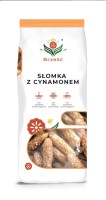 Słomka Ptysiowa z Cukrem i Cynamonem 125g Brześć