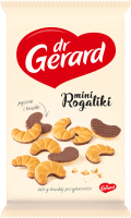 Ciastka Mini Rogaliki z Polewą Czekoladową 165g Dr Gerard