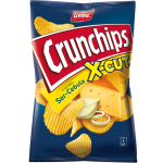 Chipsy Crunchips X-CUT Ser i Cebula 130g Lorenz