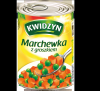 Möhren-Erbsen-Gemüse 400g Kwidzyn