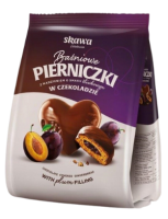 Pierniki Baśniowe Śliwkowe w Czekoladzie 150g Skawa