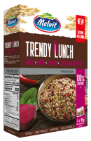 Trendy Lunch Orkisz Buraki Papryka Czosnek Niedźwiedzi 4*80g Melvit
