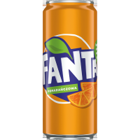 Napój Fanta Orange Pusz 330ml Coca Cola