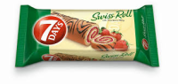Rolada 7 Days z Nadzieniem Truskawkowym 200g Chipita