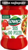 Milde Tomaten-Pizzasauce 180g Łowicz