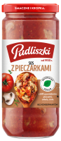 Soße Spaghetti mit Champignons 480g Pudliszki