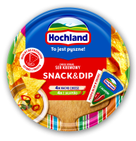 Ser Topiony Krążek Snack&Dip 140g Hochland