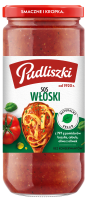 Sosse Italienisch mit Basilikum und Knoblauch 480g Pudliszki