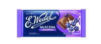 Czekolada Mleczna Jagodowa 100g Wedel