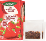 Herbata Herbaciany Ogród Truskawka z Poziomką 20*2,5g Herbapol