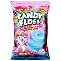 Wata Cukrowa Candy Floss o Smaku Gumy Balonowej 50g Gibar