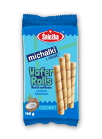 Rurki Michałki z Hanki z Kremem Kokosowym 150g Śnieżka