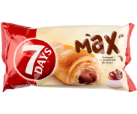 Rogalik 7 Days Max z Nadzieniem Kakaowym - Croissant cu Crema de Cacao 85g Chipita